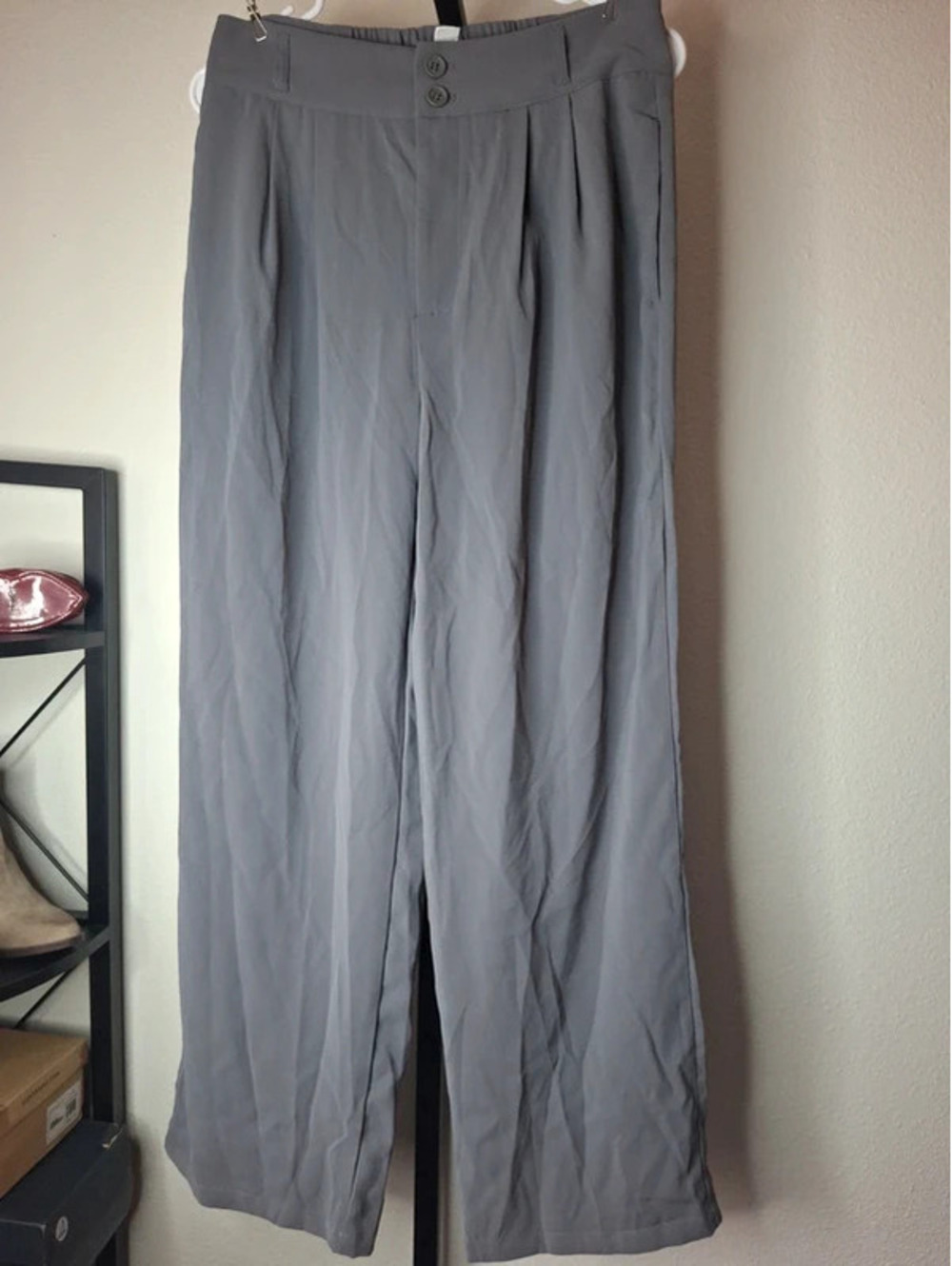 Halara Women's Gray Work Pants NWOT size M Reg